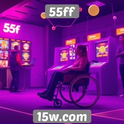 Acessibilidade no site 55ff para jogadores com deficiência