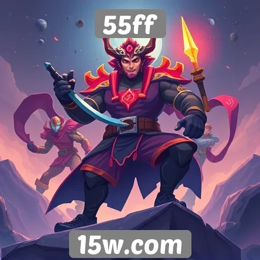 Crescimento do 55ff entre plataformas de jogos